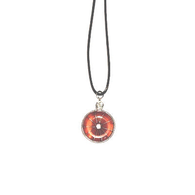 NATURE'S EXPRESSIONS: CARNELIAN WIRE WRAPPED NECKLACE