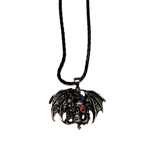 RAIN: SKULL AND DRAGON PENDANT