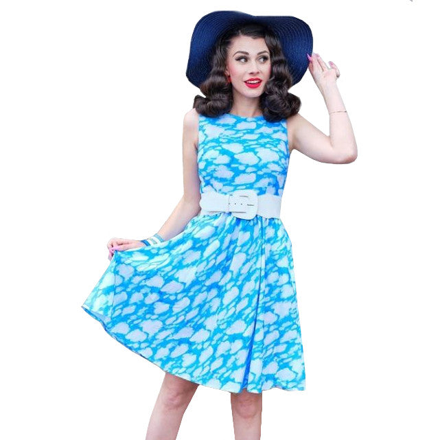 Retrolicious: Clouds Vintage Dress