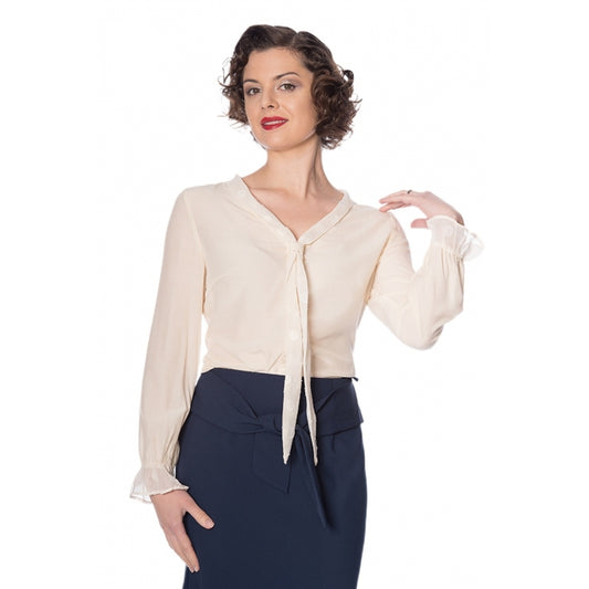 Banned: Betty Ruffle Blouse