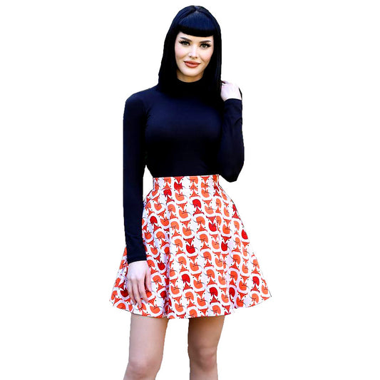 Retrolicious: Foxes Skater Skirt