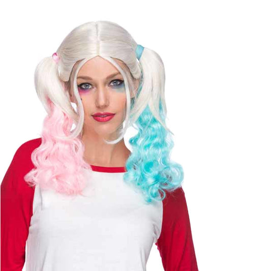 SKS: "CARLEY" WIG PINK AND BLUE