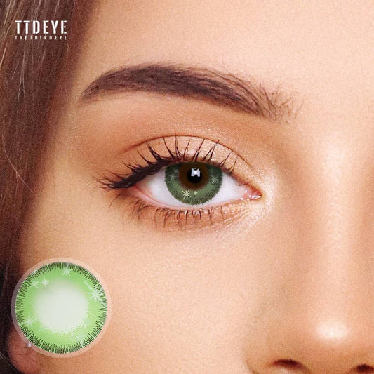 Ttd Eye: Sparkler Green Contacts