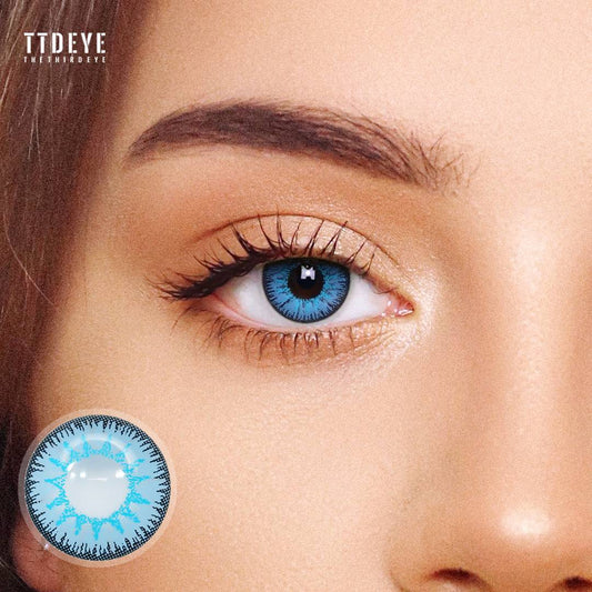 Ttd Eye: Mystery Blue Colored Contacts