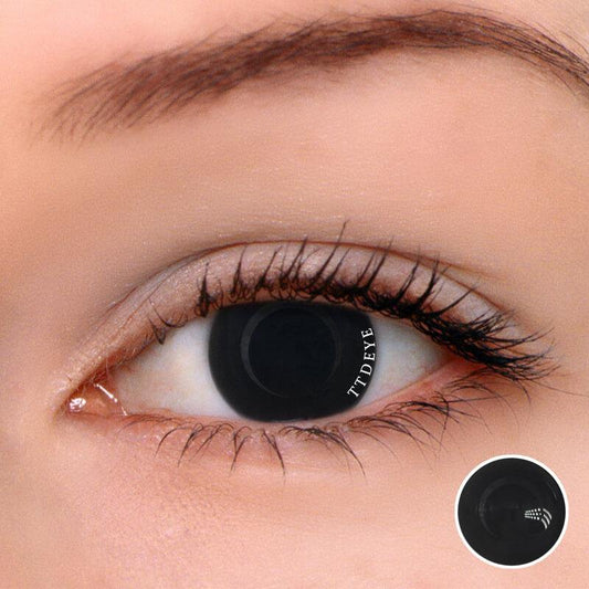 Ttd Eye: Blind Black Colored Contacts