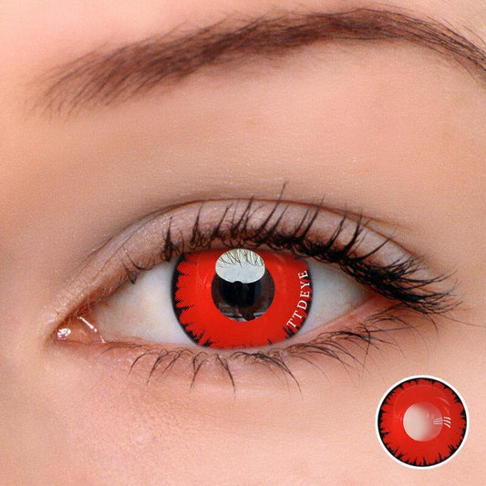 Ttd Eye: Twilight Vampire Red Colored Contacts