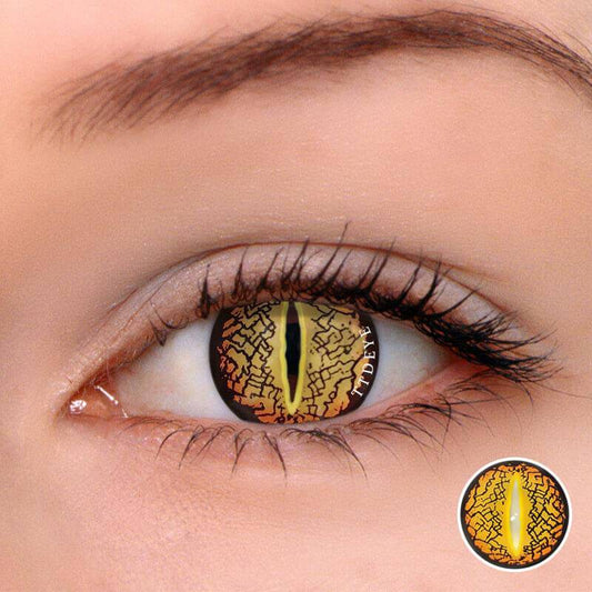 Ttd Eye: Gecko Eye Brown Colored Contacts