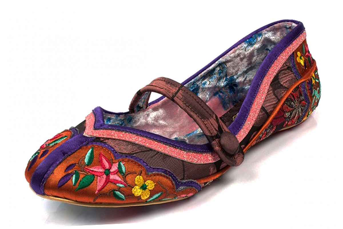 Irregular Choice: Long Hot Summer Flats