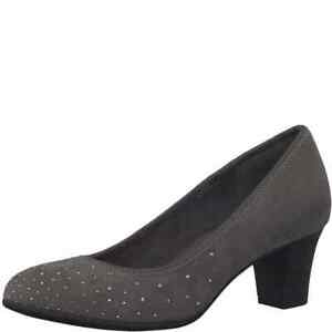 Jana: Soft Graphite Heel 8-22407-21
