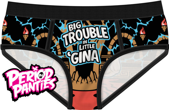 Period Panties: Big Trouble In Little Gina