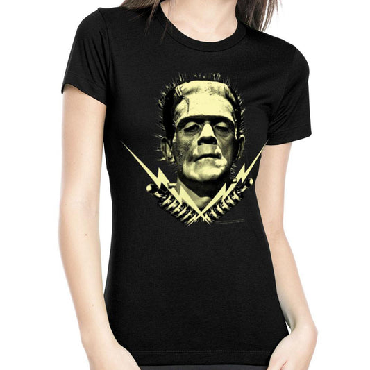 Rock Rebel: Women's Frankenstein Bolts Tee