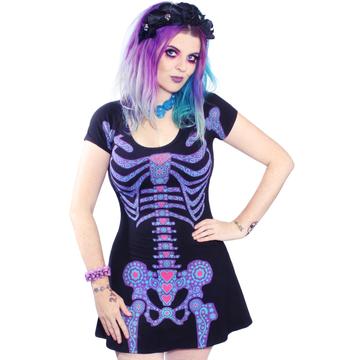 Kreepsville: Day Of The Dead Flare Dress