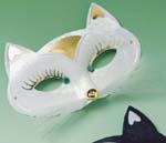 HMS: White Kitty Mask