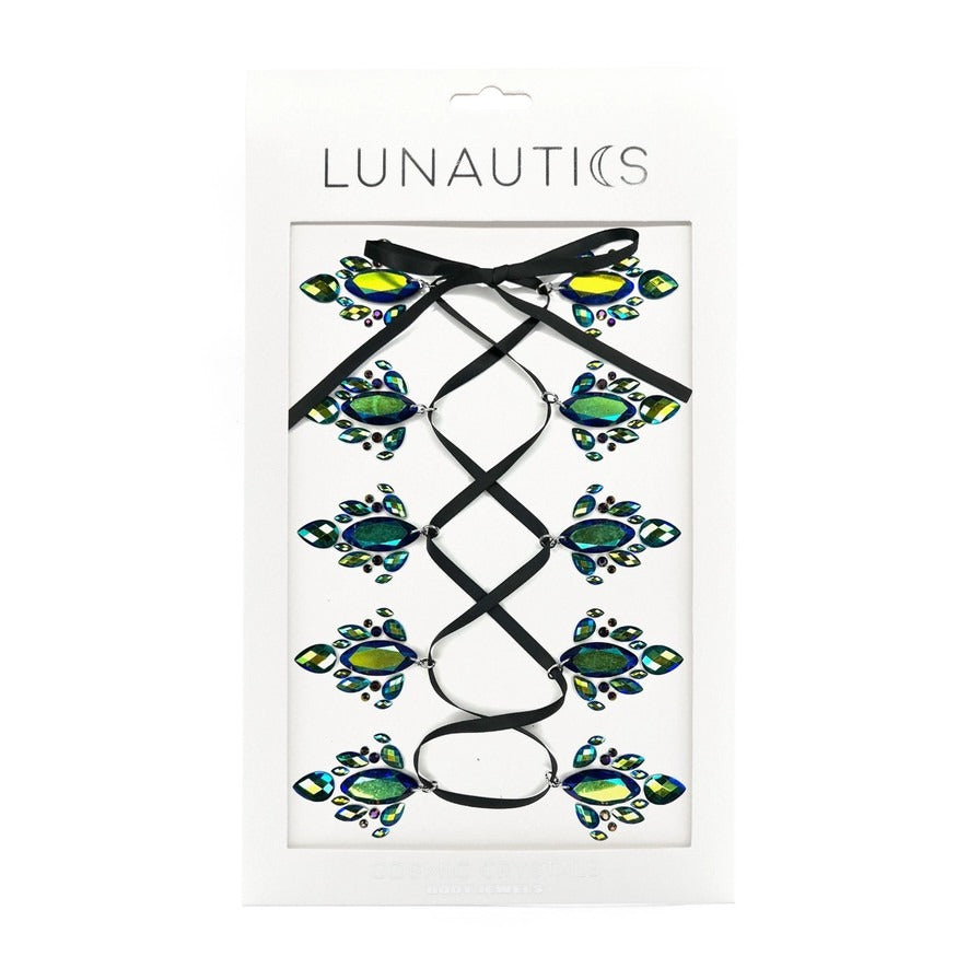 Lunautics: Lace Up Corset Jewels with Ribbon Tie
