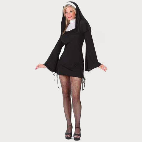 SKS: NAUGHTY NUN COSTUME MED.