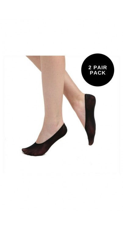 PM: NYLON FOOTLETS BLACK