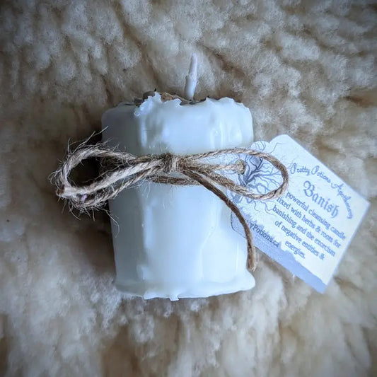 Pretty Potions: Banish Ritual Votive Candle