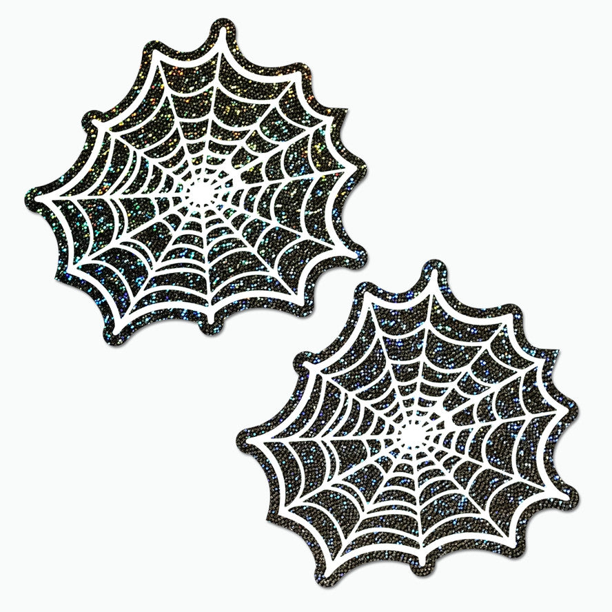 Pastease: Glitter Glow in the Dark Spider Webs