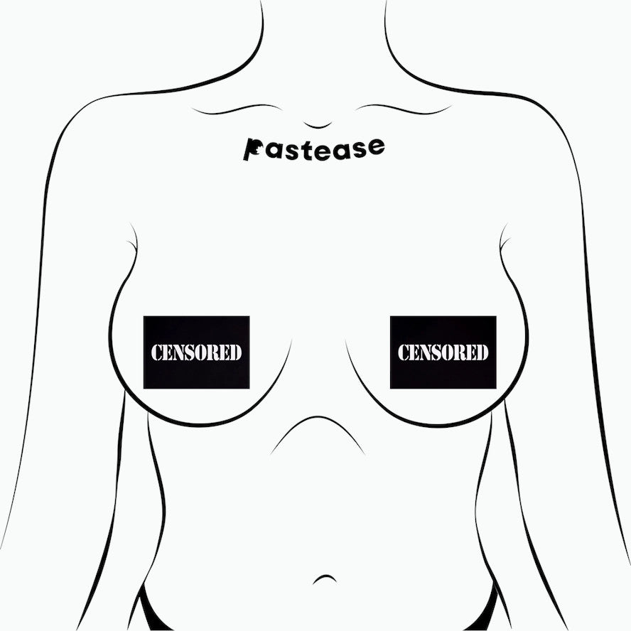 Pastease: Black Censored Bars