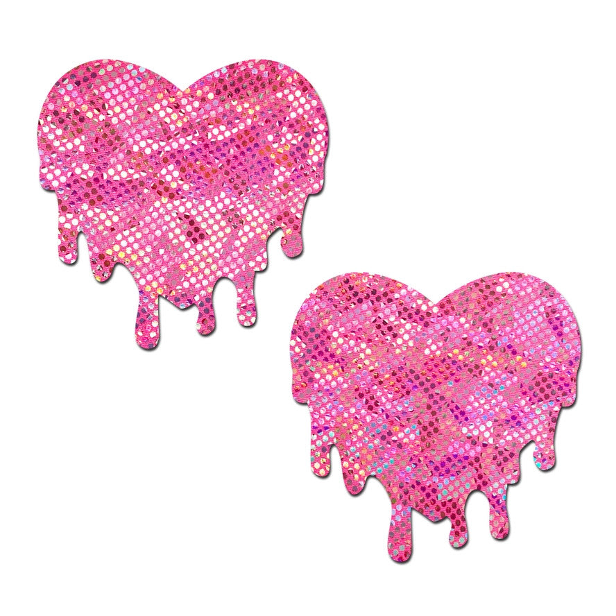Pastease: Pink Shattered Glass Melty Hearts