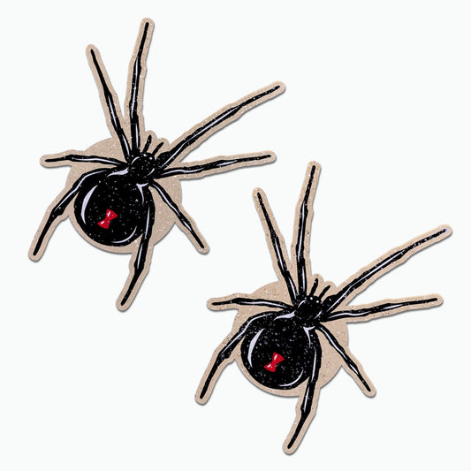 Pastease: Sparkling Velvet Black Widows