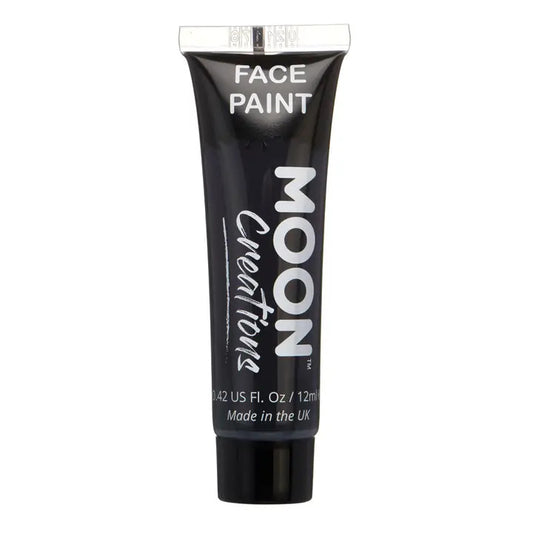 Moon: Face & Body Paint Makeup Black