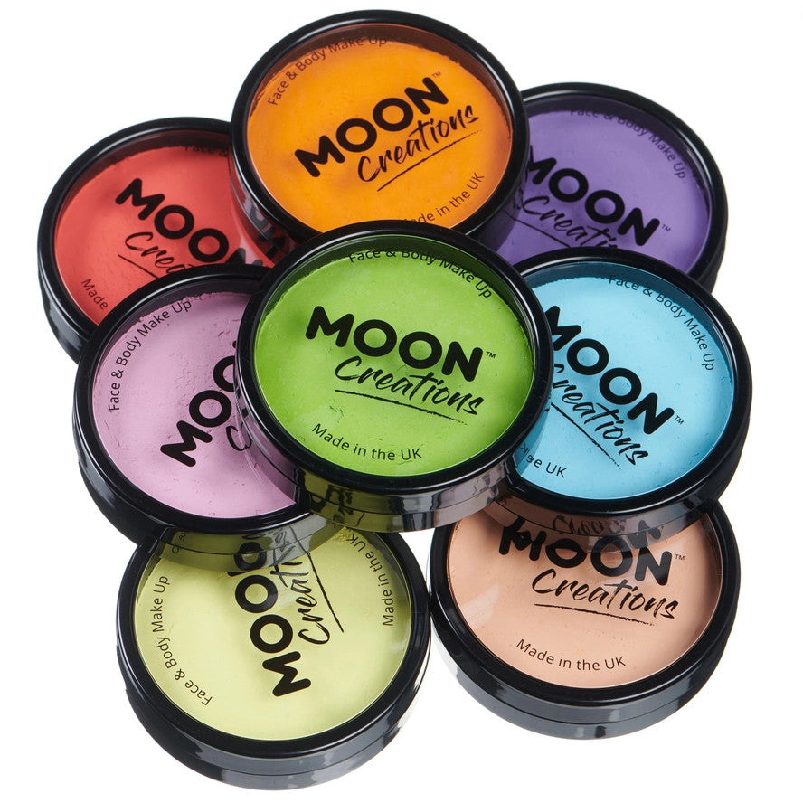 Moon: Pro Face Paint Cake Pots