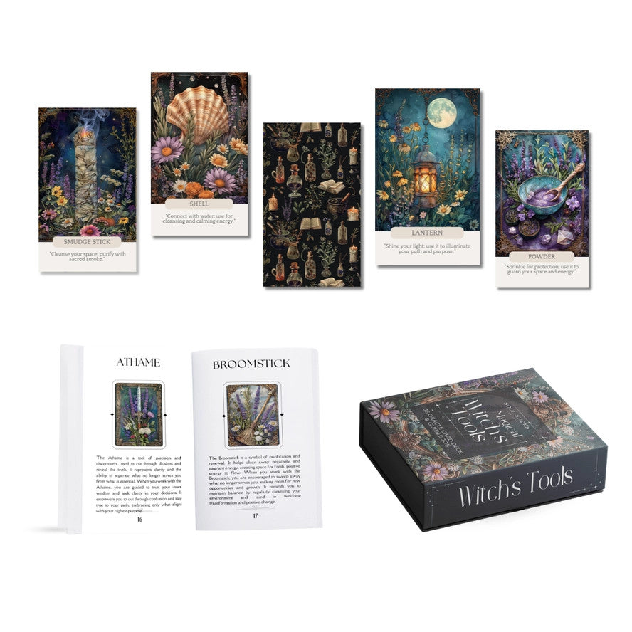 Deekay: Magical Witch's Tools Oracle Card Deck