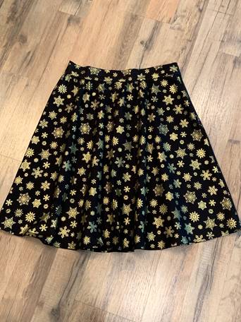 Folter: Snowflake A-Line Skirt