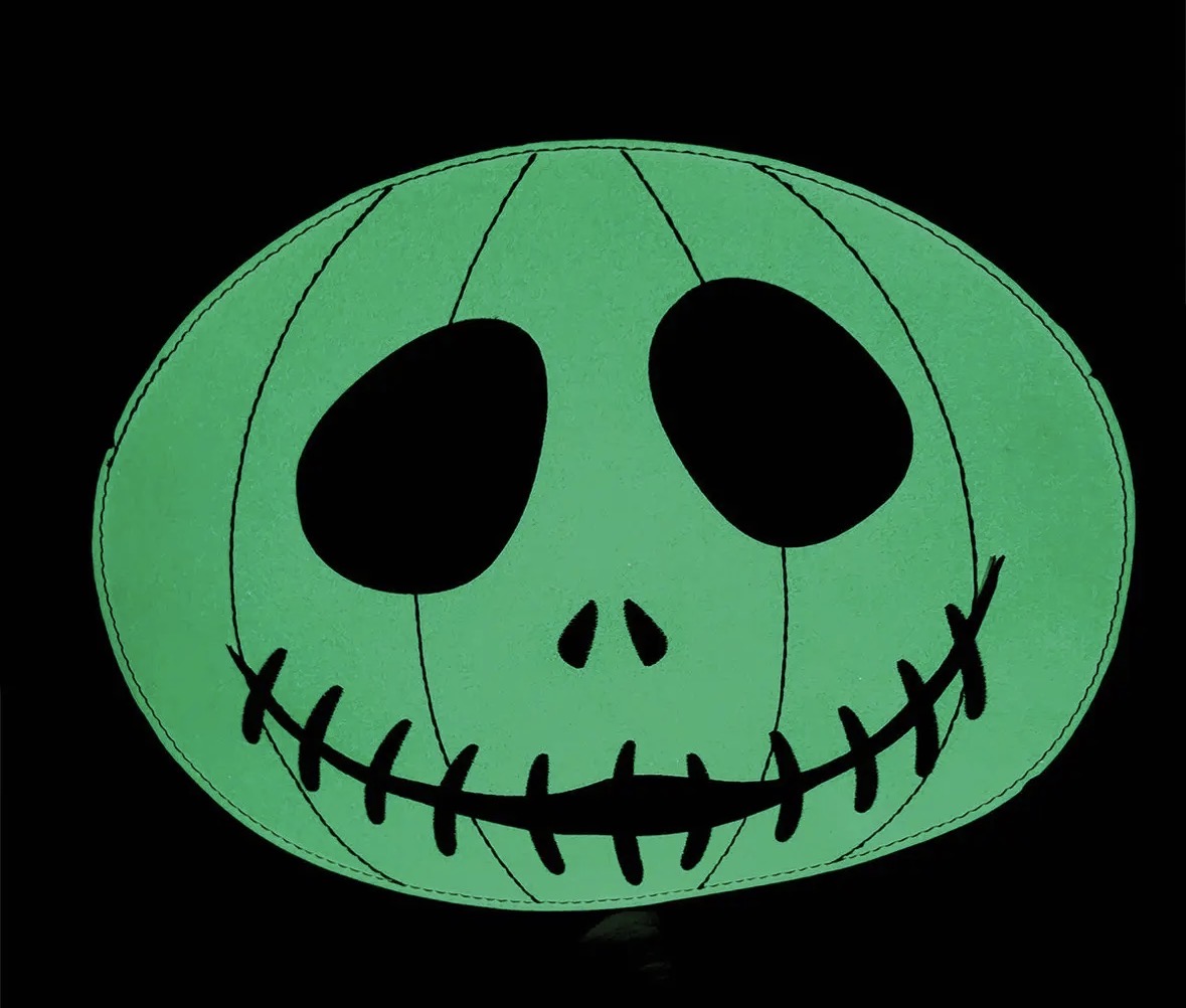 Comeco: Glow In Dark Jack Skellington O-Lantern Bag