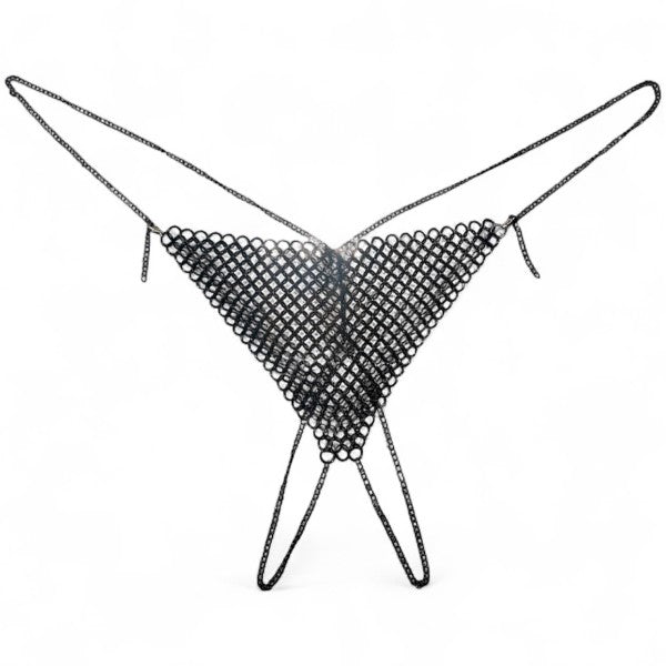 NDS: Chainmail Crotchless Thong Underwear