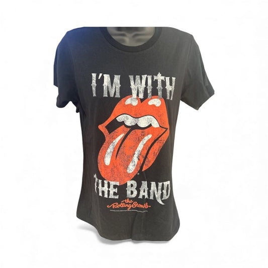Rain: I'm With The Band Rolling Stones Tee