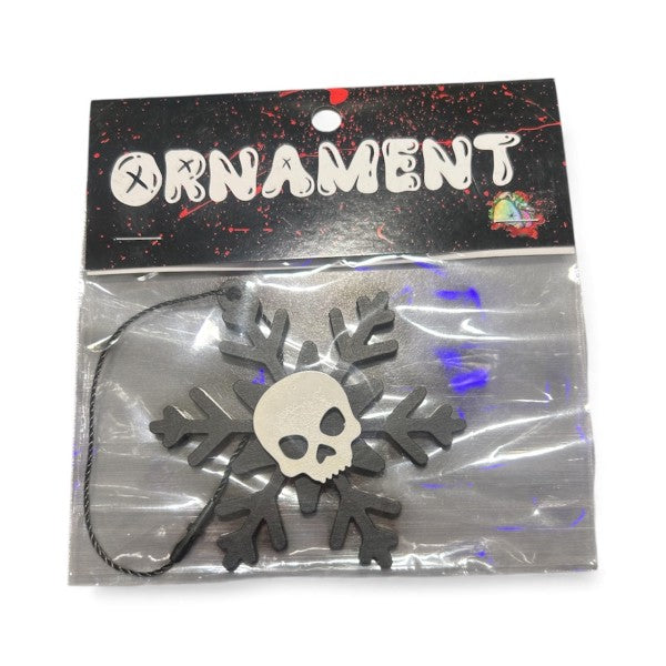 Taco: Skully Snowflake Ornament