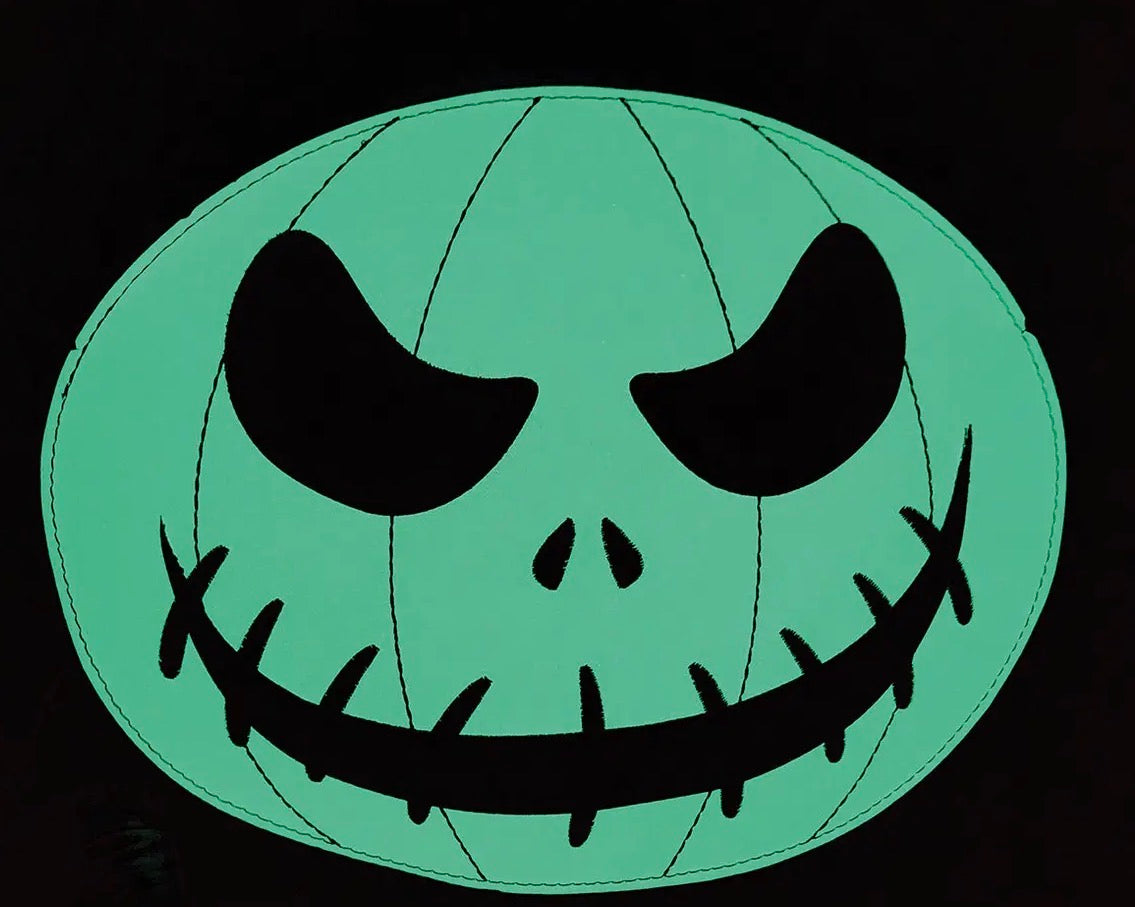 Comeco: Glow In Dark Jack Skellington O-Lantern Bag
