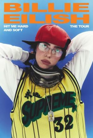 Alligator: Billie Eilish - Hit Me Hard & Soft Tour Poster 24"x36"