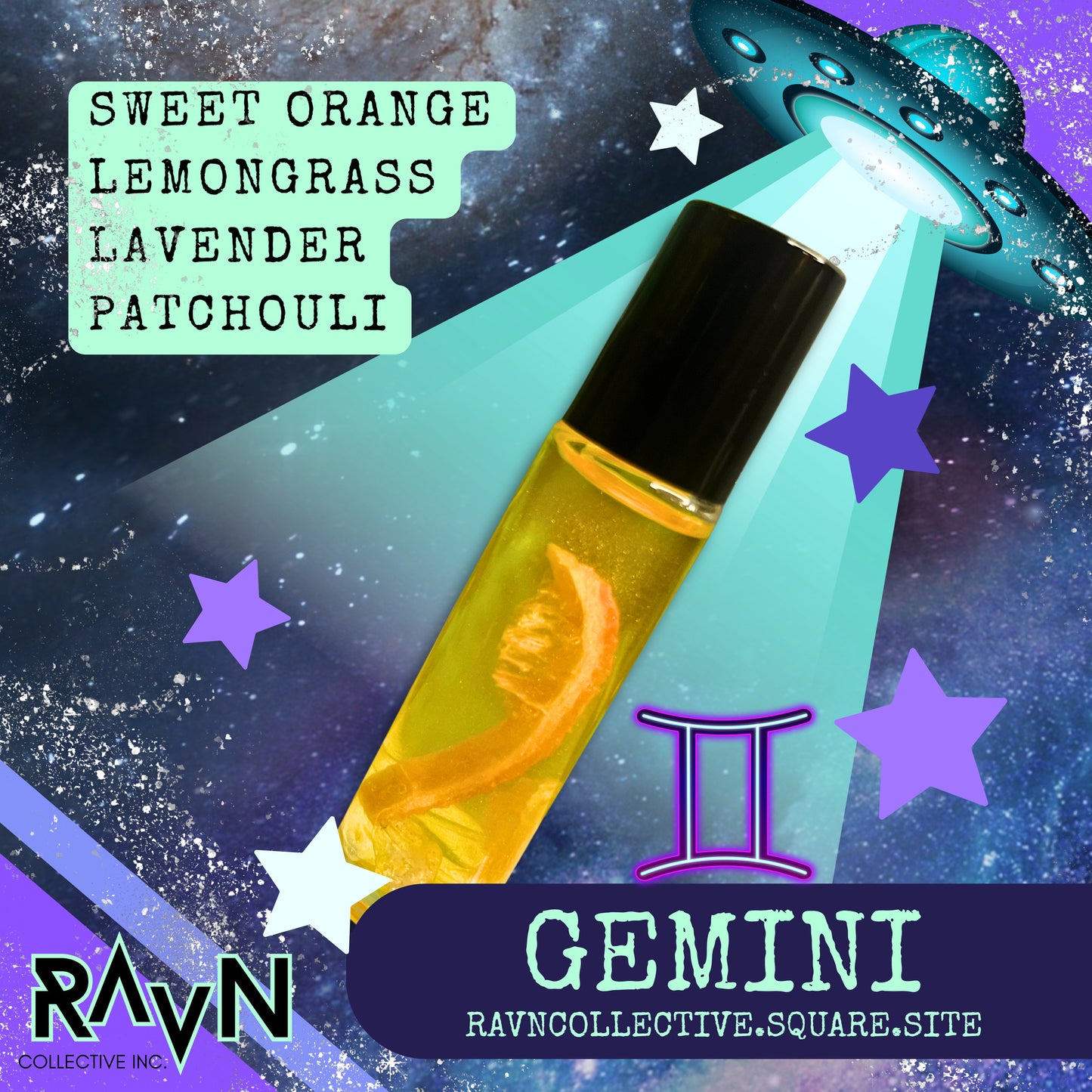 Ravn: Gemini Zodiac Fragrance