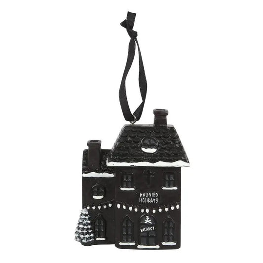 Something Different: Haunted House Gothic Christmas Ornament