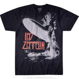 Liquid Blue: Exploding Led Zeppllin Tee