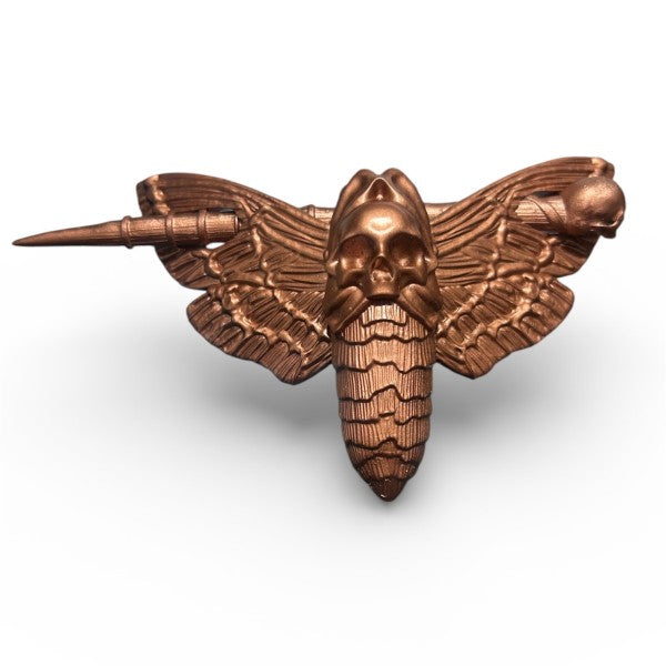 Taco: Large Death Moth Hair Pin