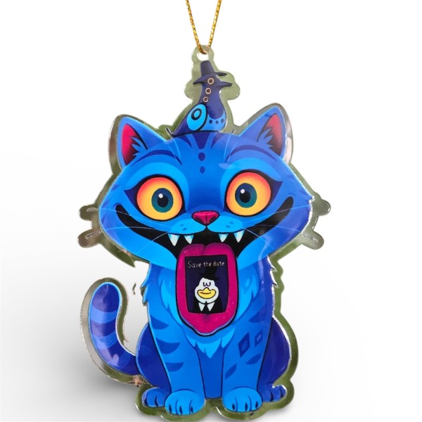 Taco: Derpy Cat Ornament
