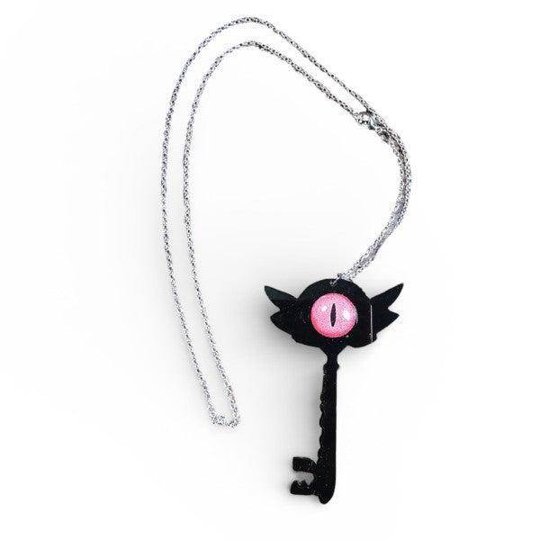 Taco: Hazbin Hotel KeeKee Eye Necklace