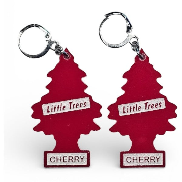 Taco: Tree Air Freshener Earrings