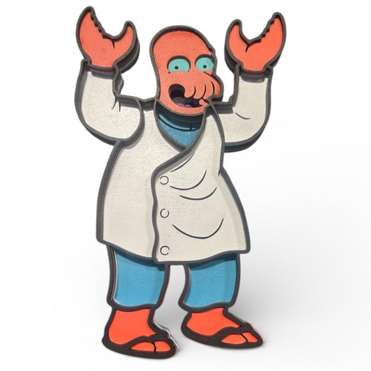 Taco: ZOIDberg Futurama Character Layered Bois