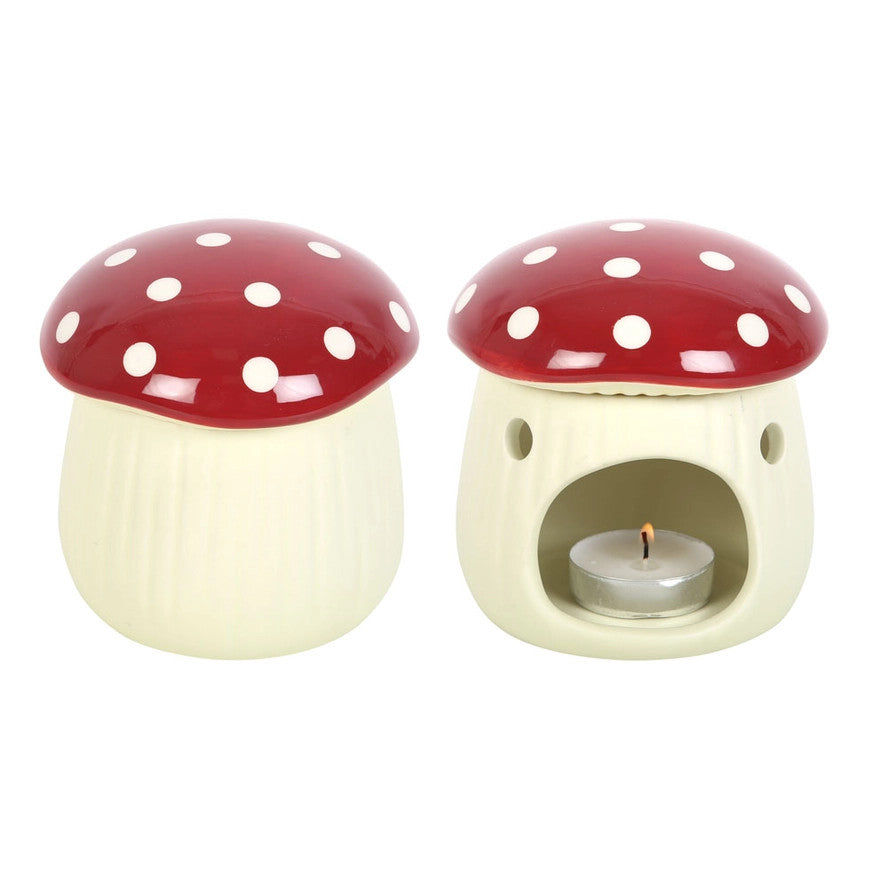 Something Different: Red Mushroom Oil Burner