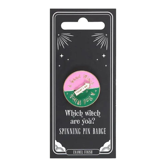 Something Different: Which Witch Are You? Spinning Badge