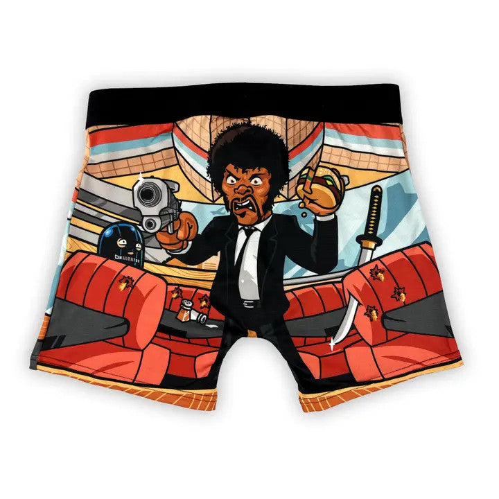 Harebrained: Bad Mfer Men's Boxer Briefs