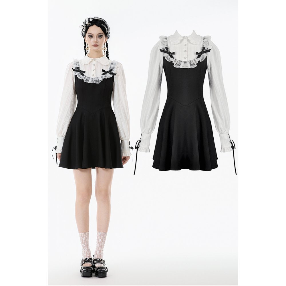 Dark In Love: Dolly Lolita Two-Piece Ribbon Dress