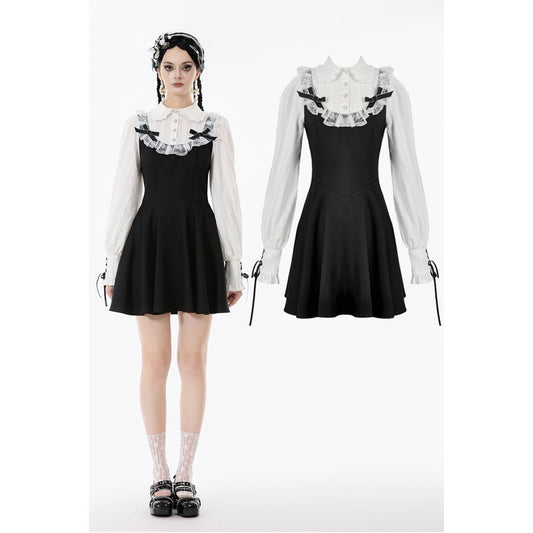 Dark In Love: Dolly Lolita Two-Piece Ribbon Dress