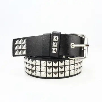 Salina: Punk Style Square Studded Belt