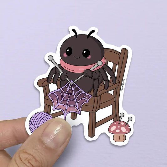 DW: Crochet Spider Sitcker (1.8x2)